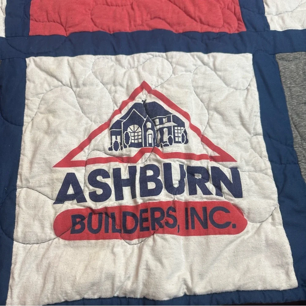 Skateboard Logo T-Shirt Quilt Throw| Vans · STP · Indie | 44x44 Boy Room Blanket